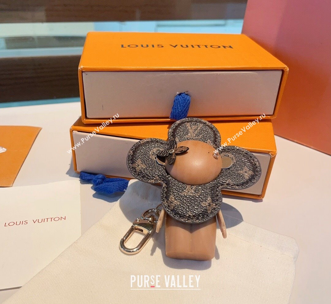 Louis Vuitton Vivienne Bag Charm and Key Holder Brown Monogram 2024 0513 (A-240513077)