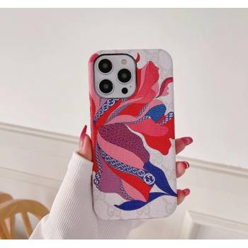 Gucci Printed iPhone Case Red 2024 0513 (HY-240513097)