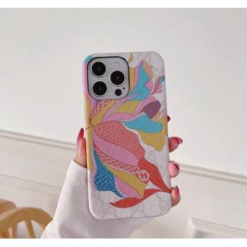 Gucci Printed iPhone Case Pink 2024 0513 (HY-240513098)