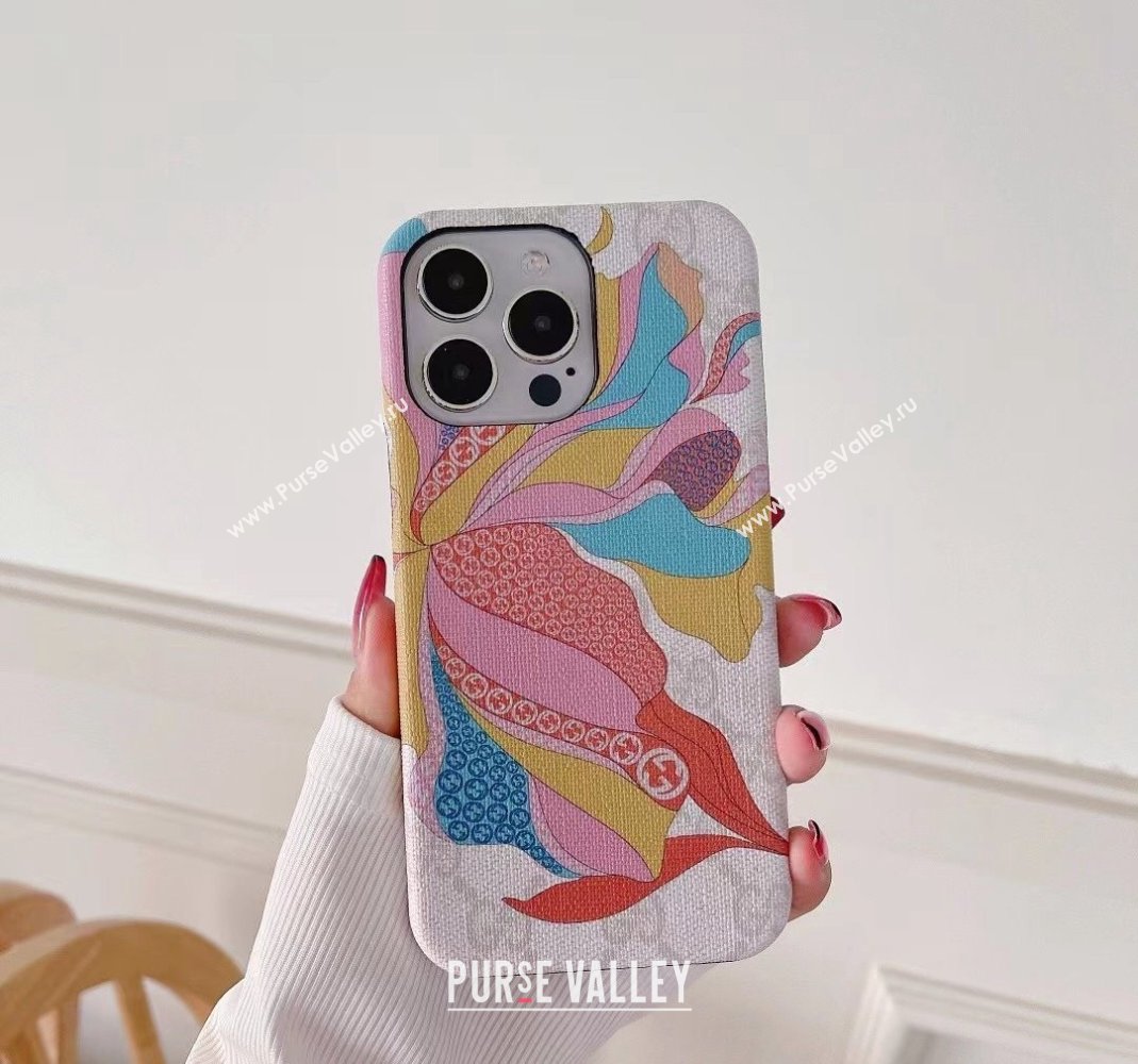Gucci Printed iPhone Case Pink 2024 0513 (HY-240513098)