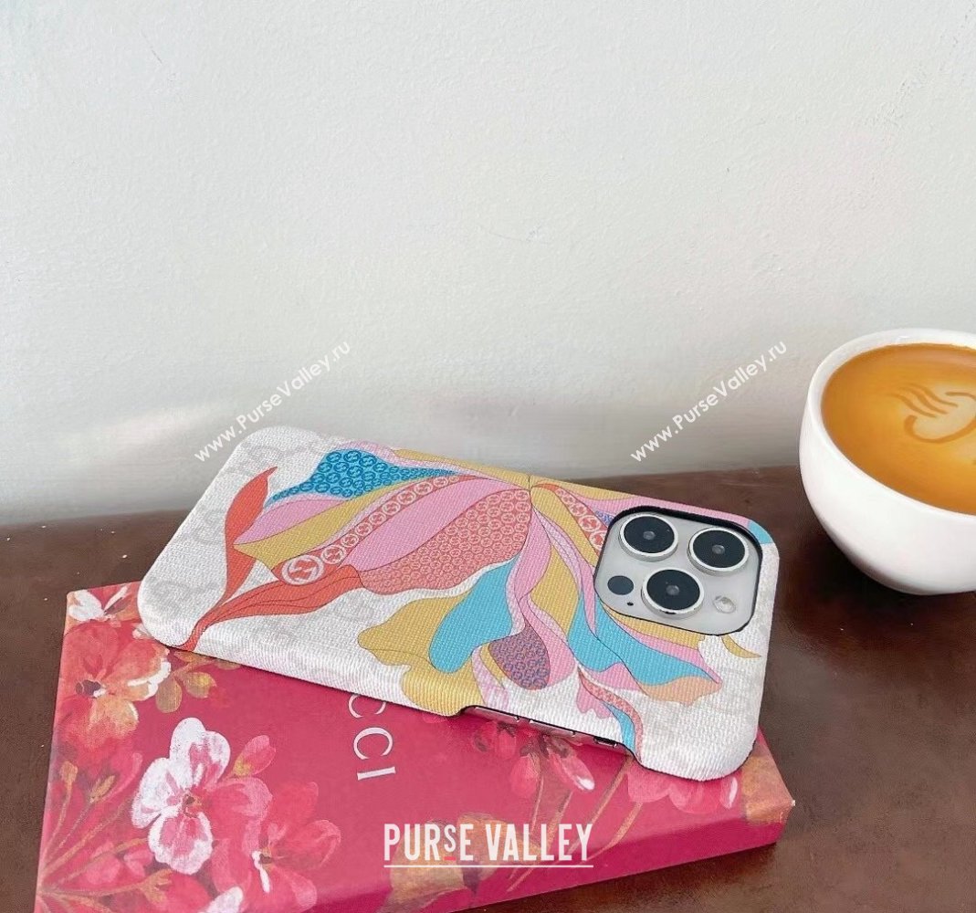 Gucci Printed iPhone Case Pink 2024 0513 (HY-240513098)