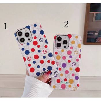 Gucci iPhone Case with Dots Print 2024 0513 (HY-240513101)