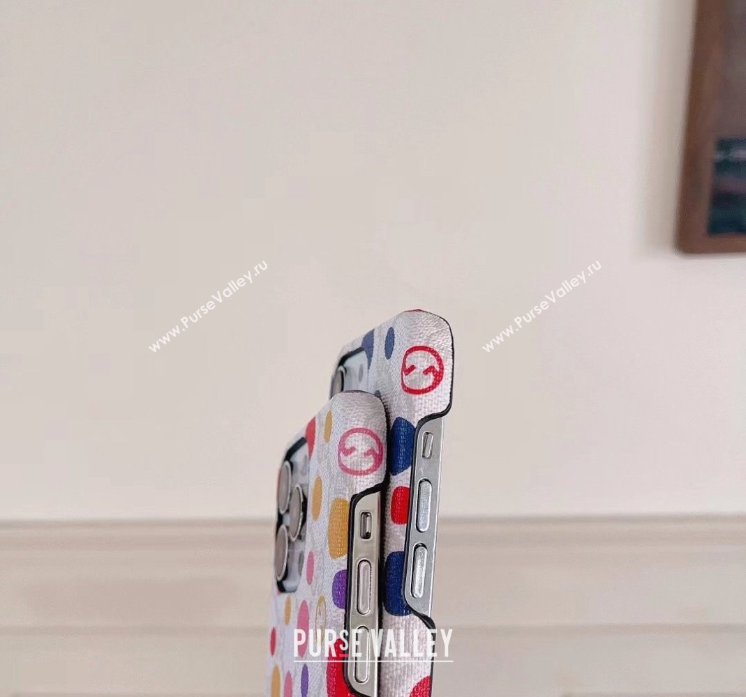 Gucci iPhone Case with Dots Print 2024 0513 (HY-240513101)