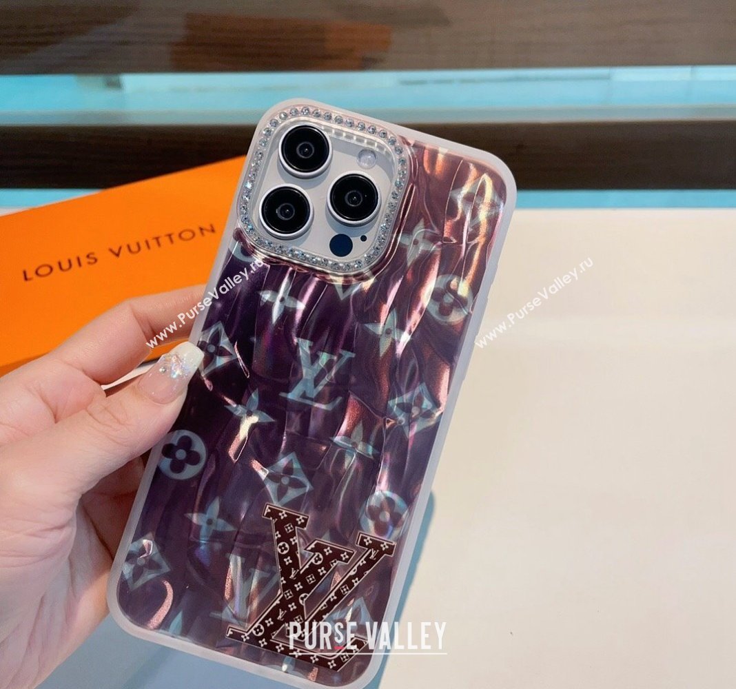 Louis Vuitton iPhone Case Purple 2024 051302 (A-240513084)