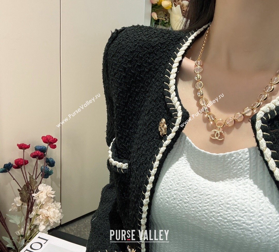 Chanel Clear Short Necklace 2024 0614 (YF-240614100)