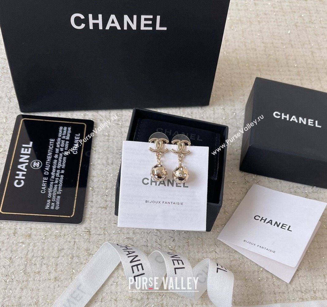 Chanel Ball Short Earrings 2024 0912 (YF-240912036)