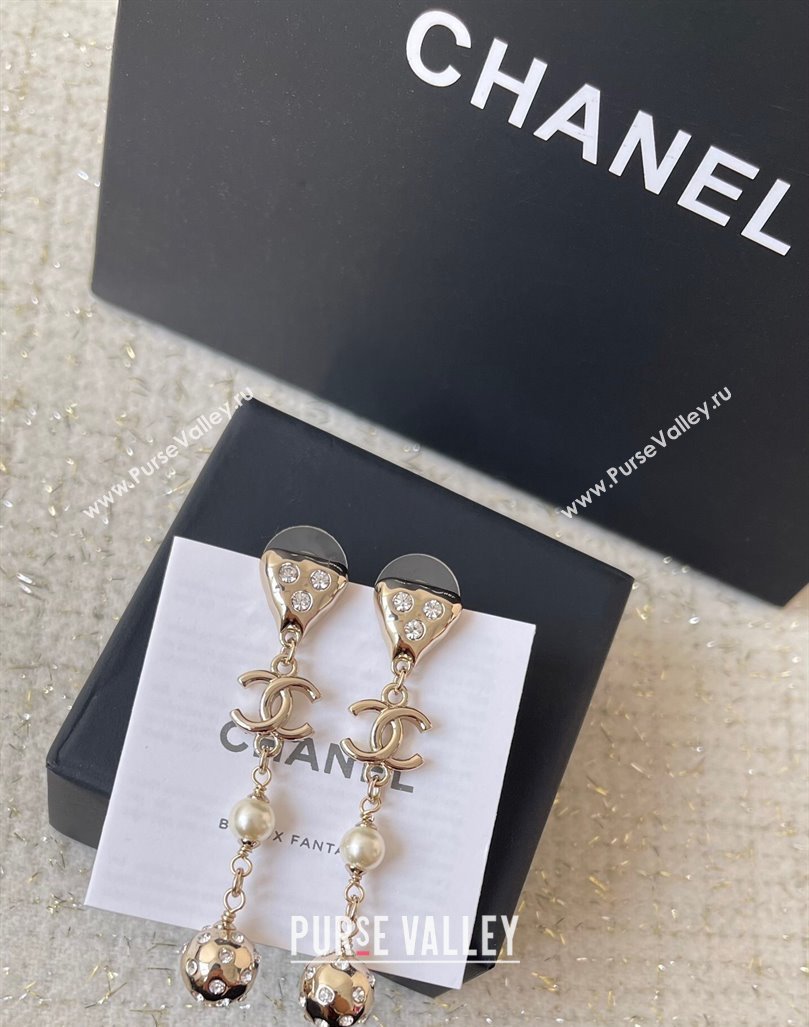 Chanel Ball Long Earrings 2024 0912 (YF-240912038)