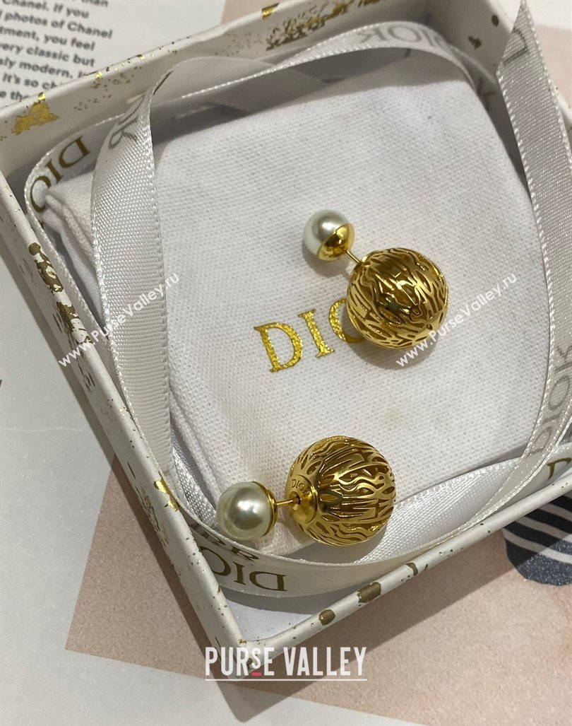 Dior Tribales Miss Dior Stud Earrings 2024 (YF-240912051)