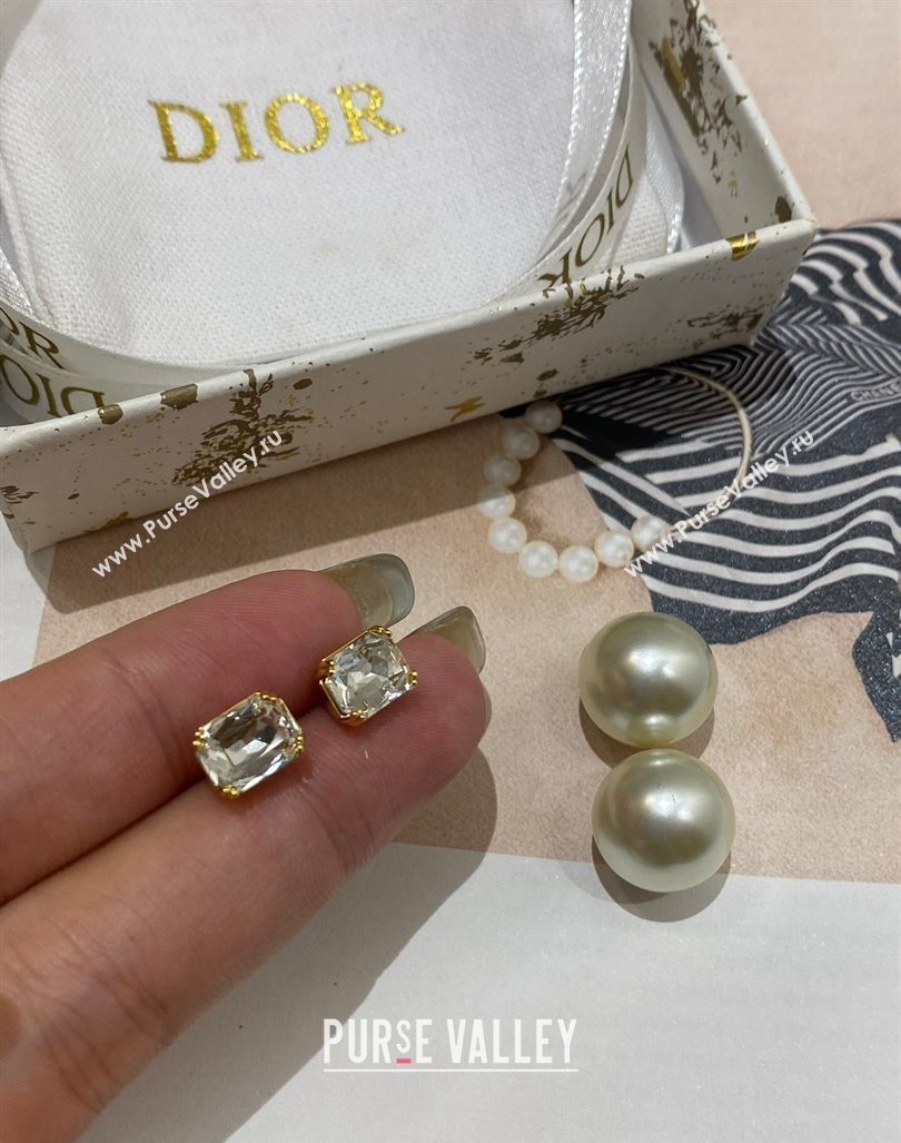 Dior Tribales Stud Earrings with Strass 2024 0912 (YF-240912052)