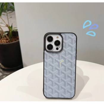 Goyard iPhone Case Grey 2024 1129 (HY-241129122)