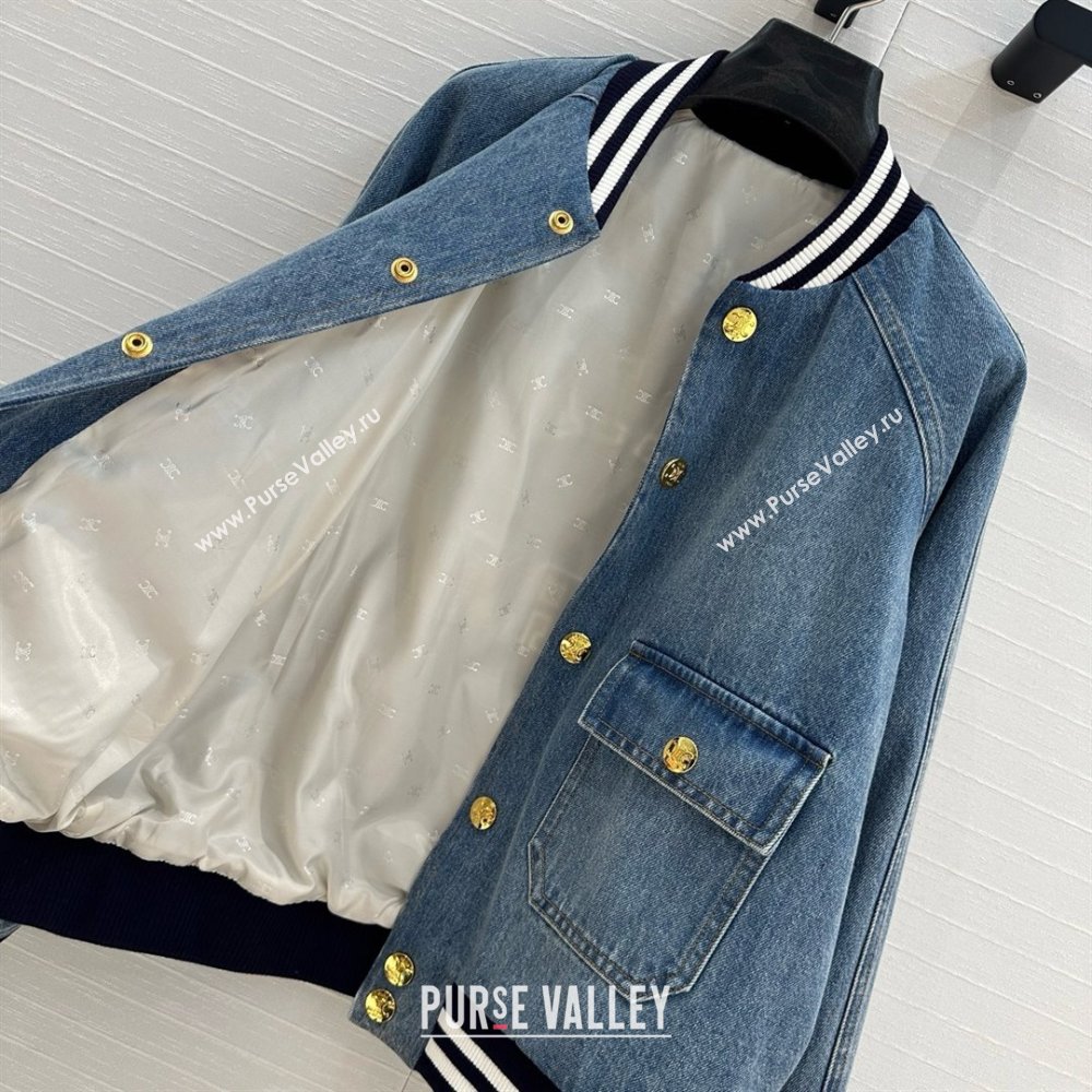 Celine Denim Jacket C031134 Blue 2025 (Q-25031134)