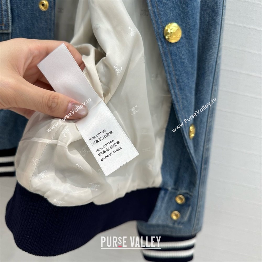 Celine Denim Jacket C031134 Blue 2025 (Q-25031134)