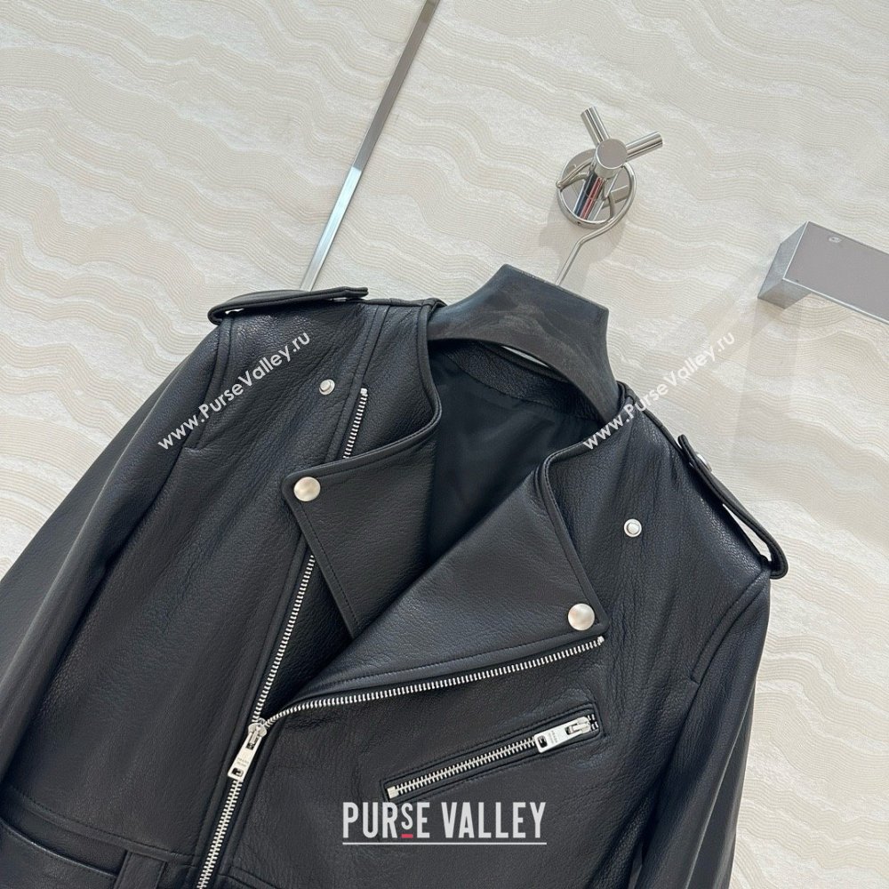Prada Lambskin Jacket P031119 Black 2025 (Q-25031119)