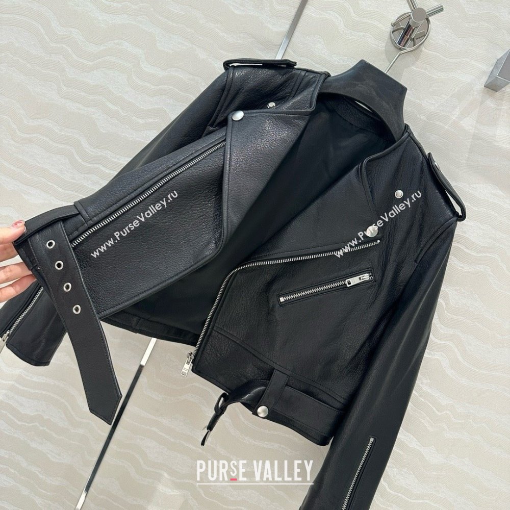 Prada Lambskin Jacket P031119 Black 2025 (Q-25031119)