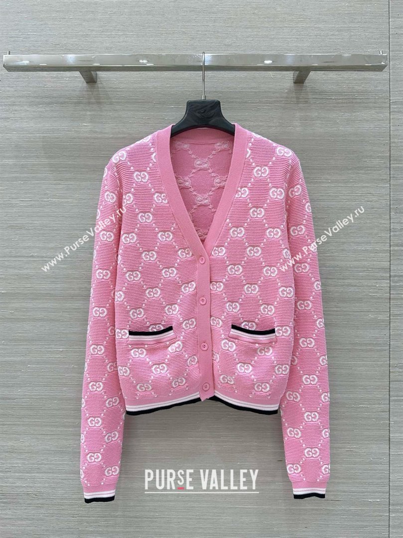 Gucci GG Cardigan G031018 Pink 2025 (Q-25031118)