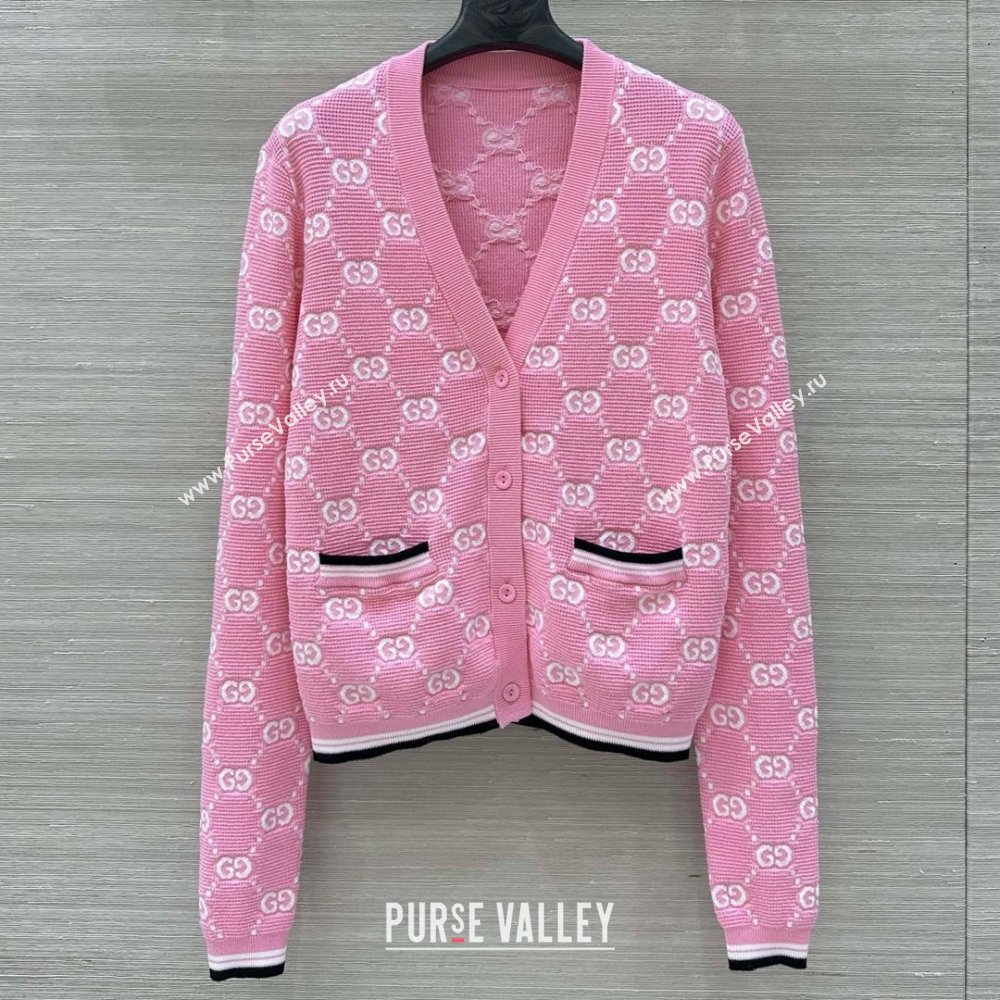 Gucci GG Cardigan G031018 Pink 2025 (Q-25031118)