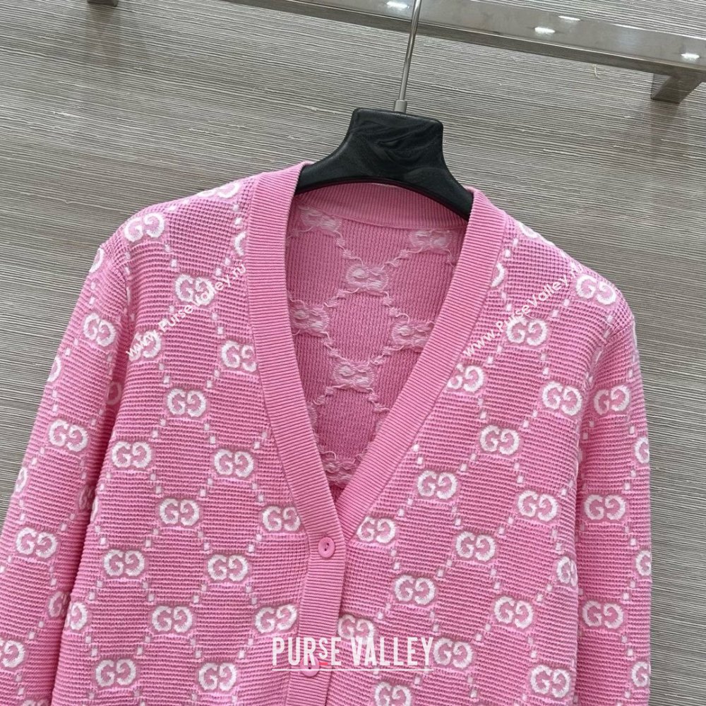 Gucci GG Cardigan G031018 Pink 2025 (Q-25031118)