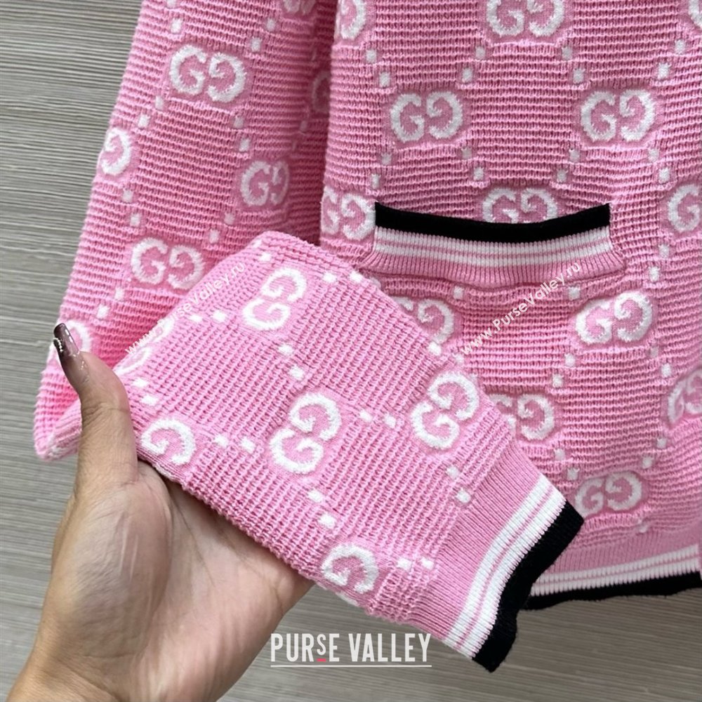 Gucci GG Cardigan G031018 Pink 2025 (Q-25031118)