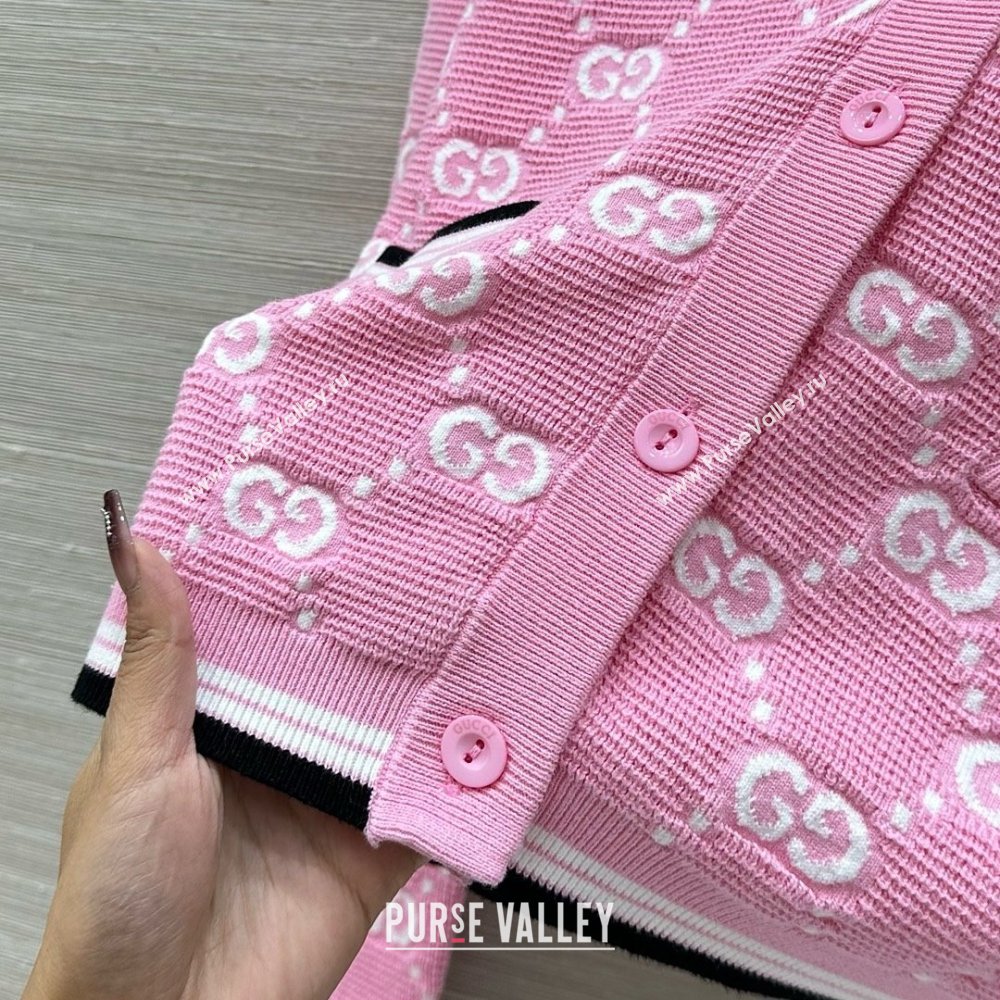 Gucci GG Cardigan G031018 Pink 2025 (Q-25031118)