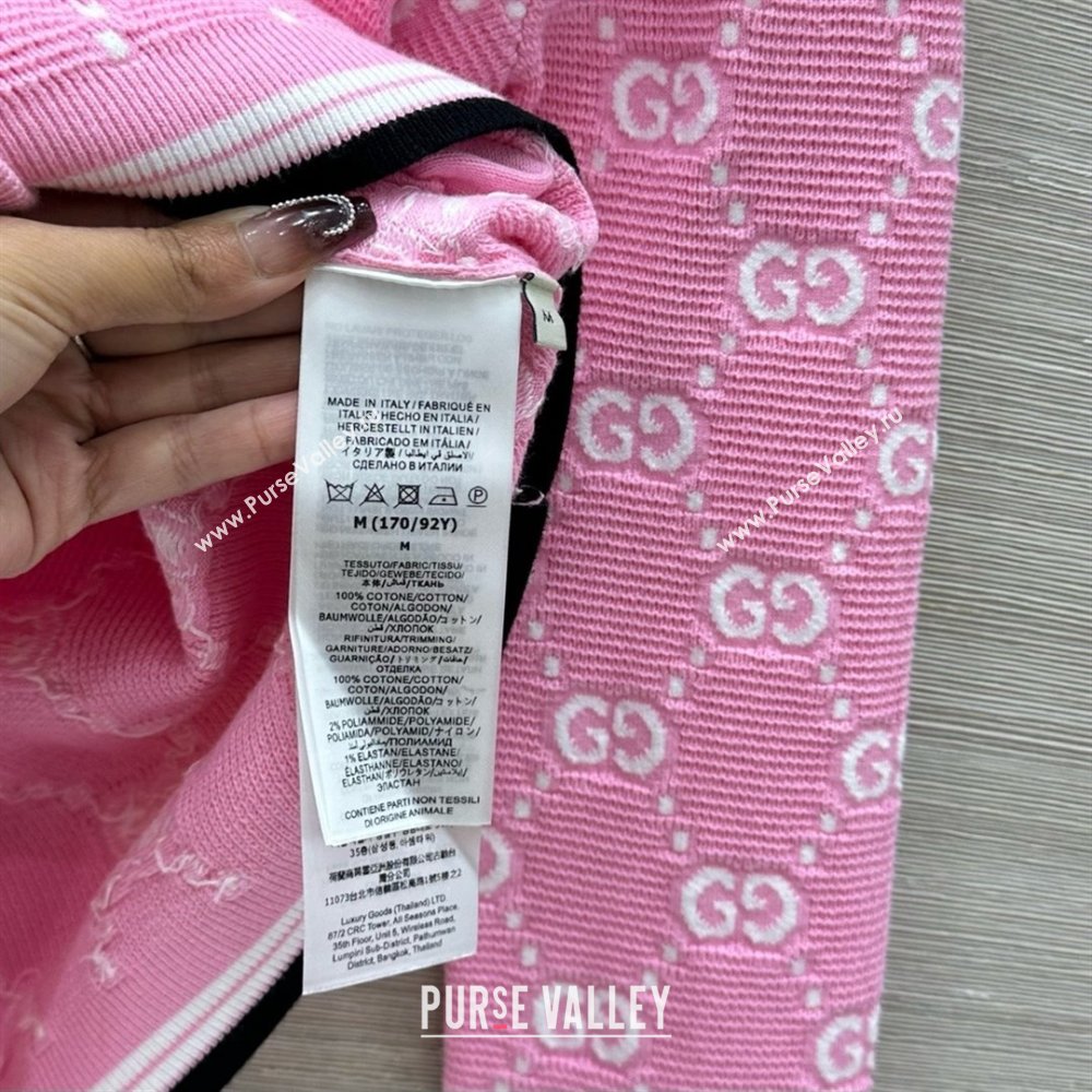 Gucci GG Cardigan G031018 Pink 2025 (Q-25031118)