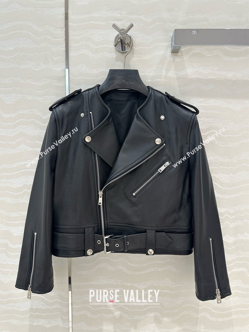 Prada Lambskin Jacket P031119 Black 2025 (Q-25031119)