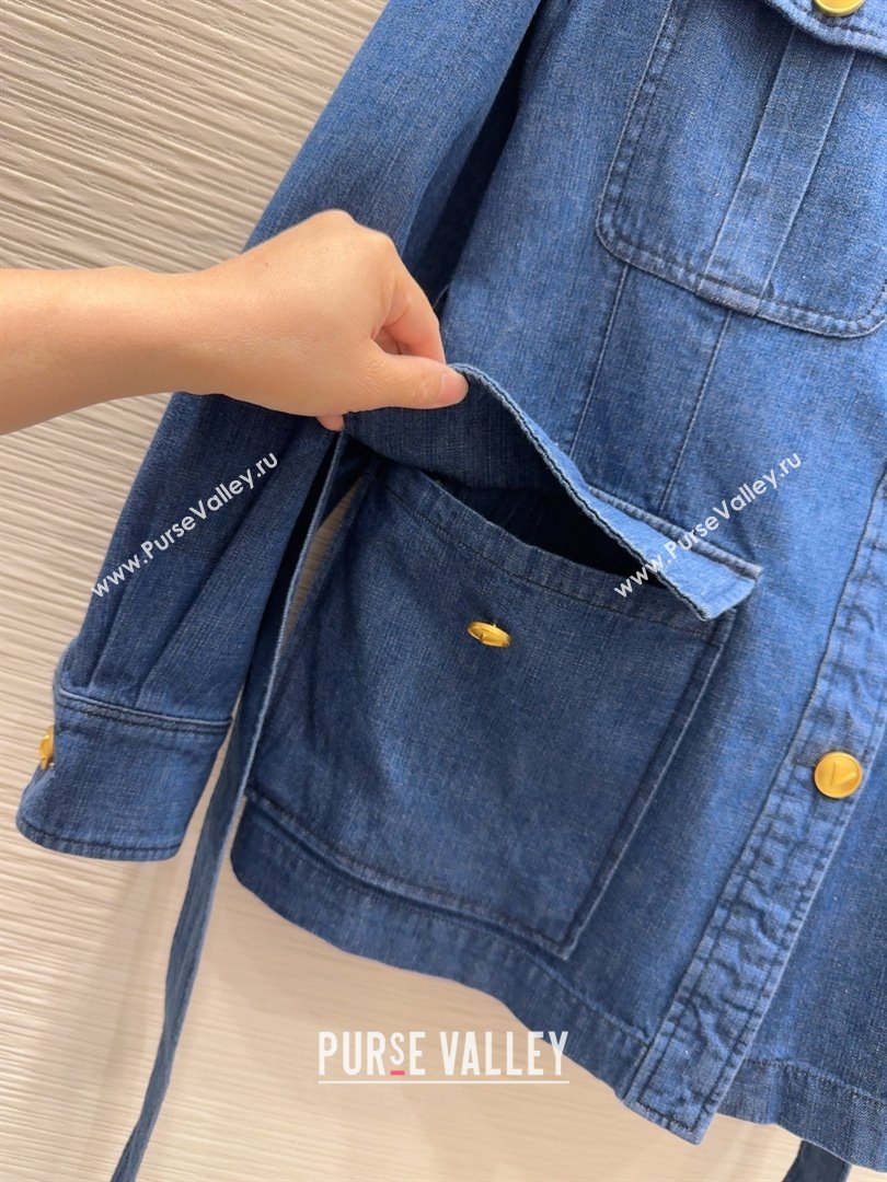 Valentino Denim Jacket V031133 Blue 2025 (Q-25031133)
