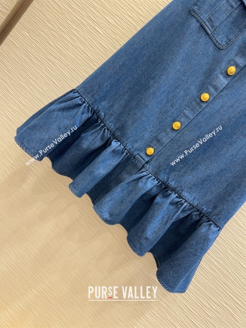 Valentino Denim Skirt V031131 Blue 2025 (Q-25031131)