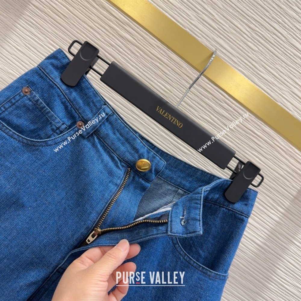 Valentino Denim Shorts V031128 Blue 2025 (Q-25031128)