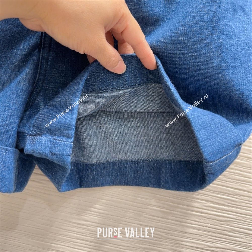 Valentino Denim Shorts V031128 Blue 2025 (Q-25031128)