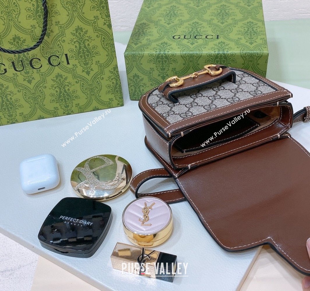 Gucci GG Canvas Belt bag Beige/Brown 2025 0317 (99-250317053)