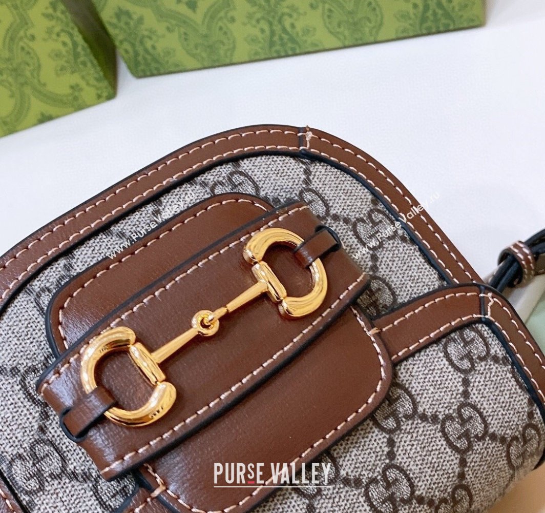 Gucci GG Canvas Belt bag Beige/Brown 2025 0317 (99-250317053)