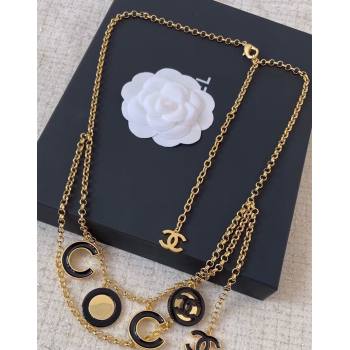 Chanel Coco Chain Belt ABE280 Black 2025 (99-250317048)