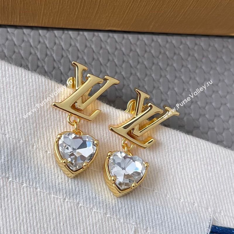 Louis Vuitton LV Iconic heart Short Earrings 2025 (YF-250320036)