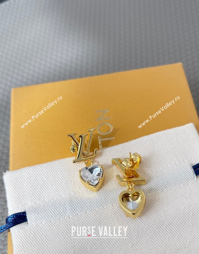 Louis Vuitton LV Iconic heart Short Earrings 2025 (YF-250320036)