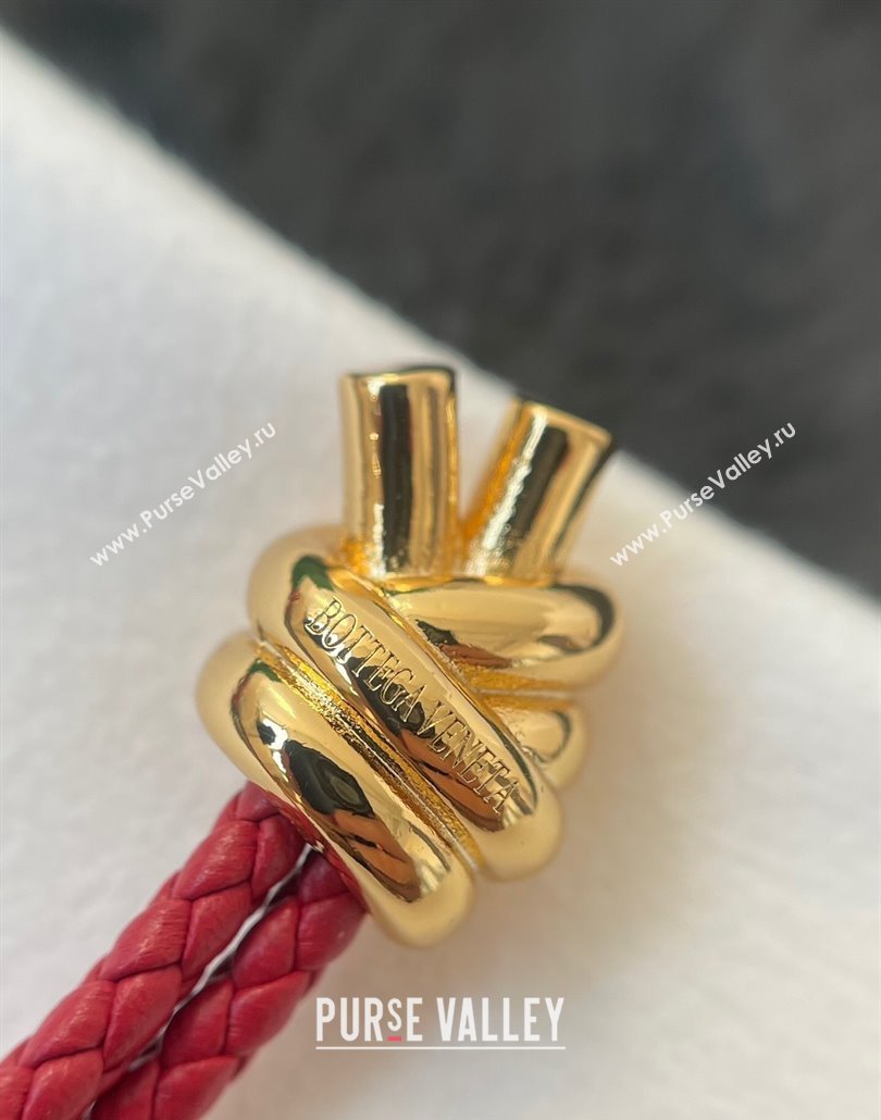 Bottega Veneta Knot Bracelet Red 2025 0320 (YF-250320032)