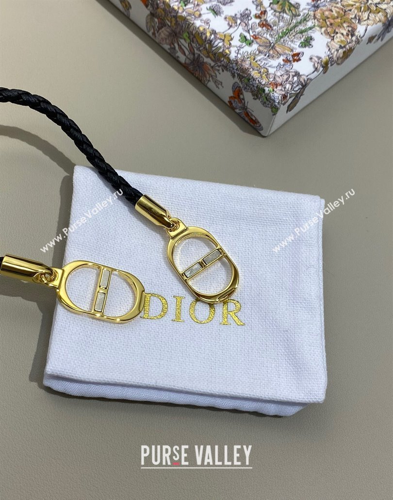 Dior 30 Montaigne CD Bracelet Black 2025 0319 (YF-250319132)