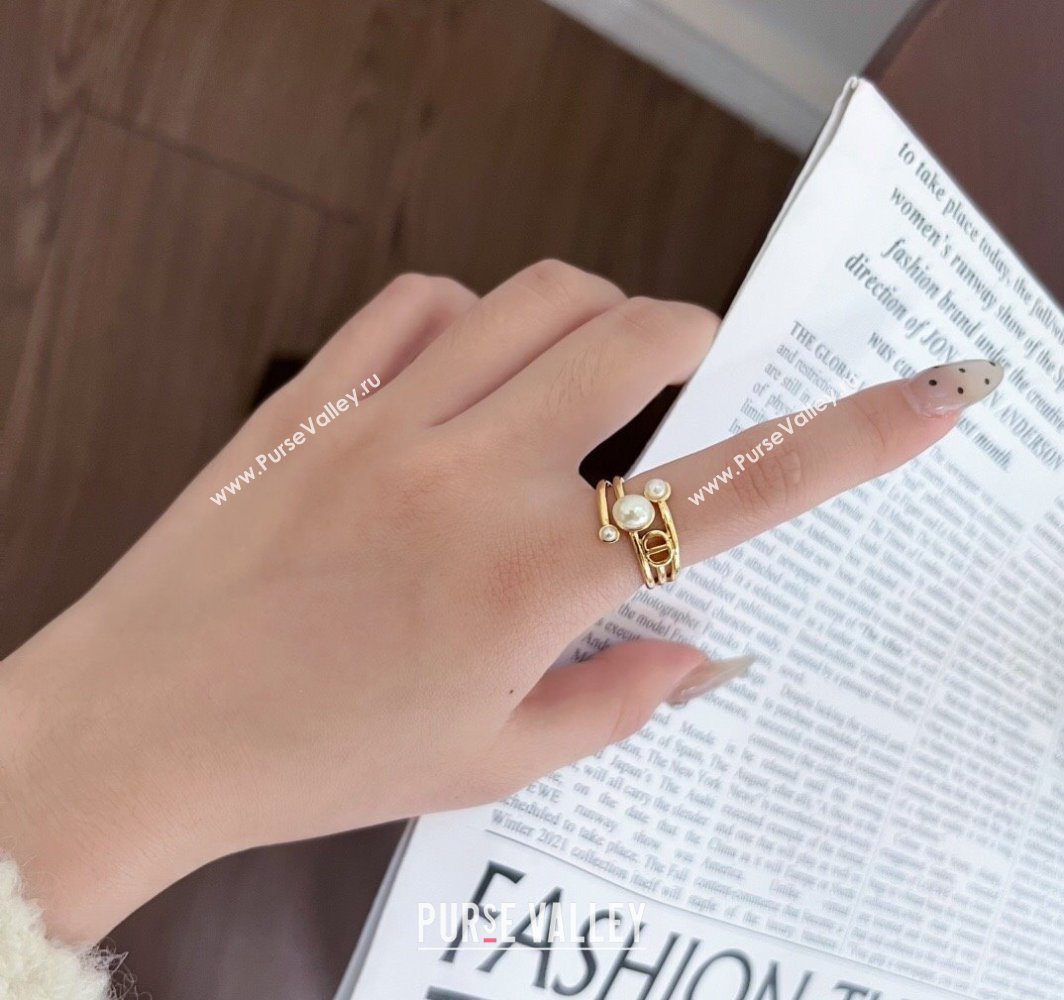 Dior Pearls CD Ring 2025 0319 (YF-250319137)