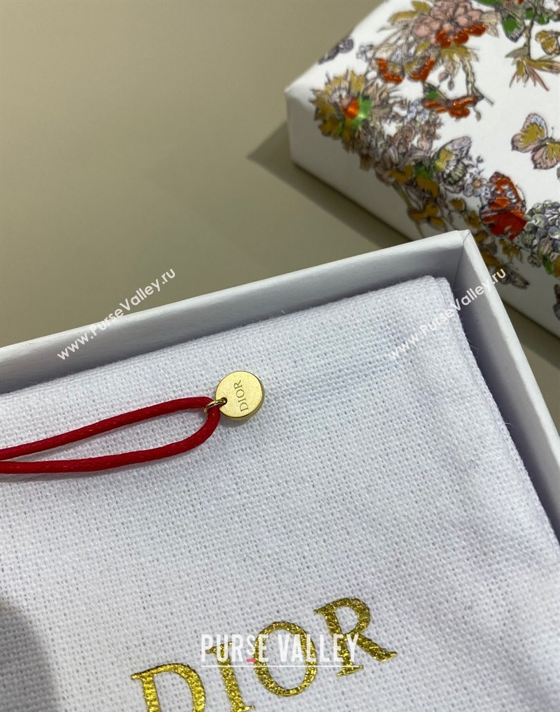 Dior Chinese Year of Snake Bracelet Red 2025 0319 (YF-250319130)