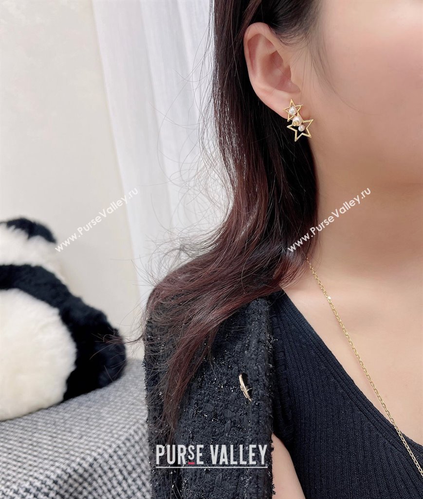 Dior Star Short Earrings 2025 0319 (YF-250319143)