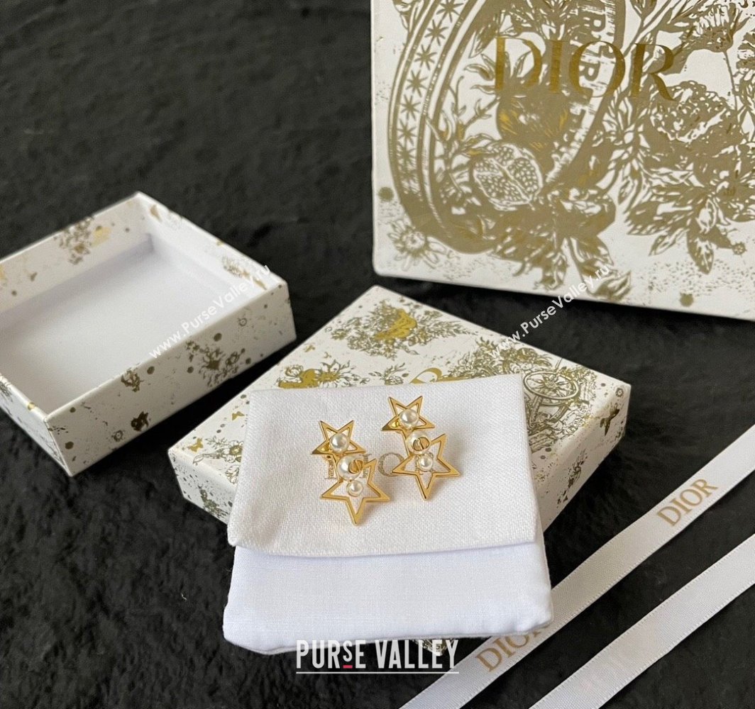 Dior Star Short Earrings 2025 0319 (YF-250319143)