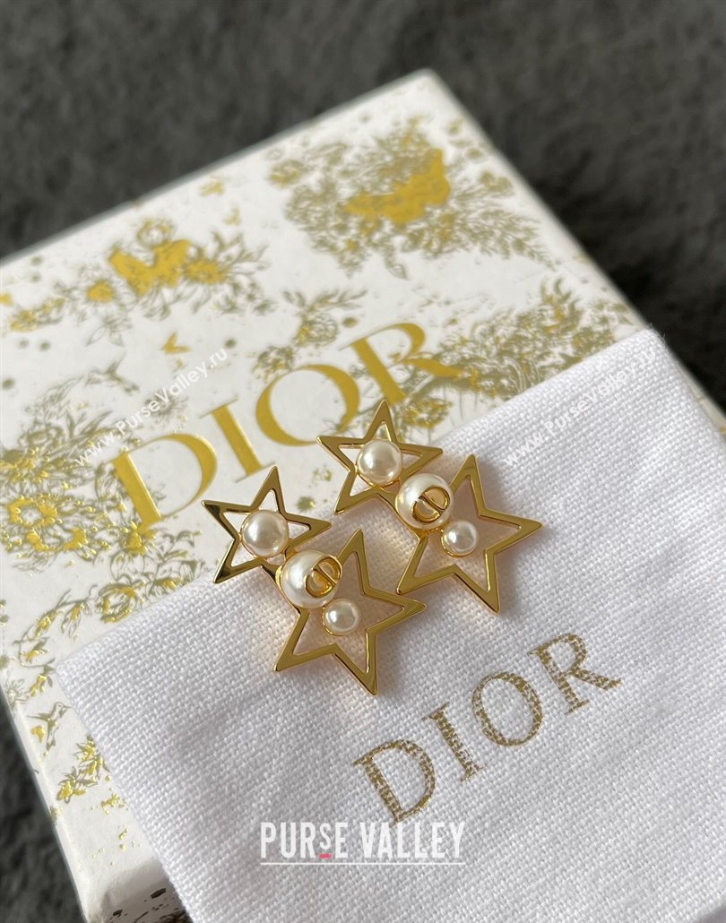 Dior Star Short Earrings 2025 0319 (YF-250319143)