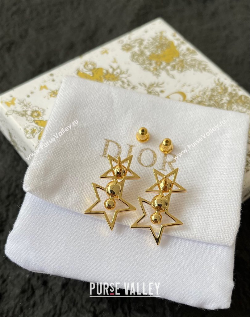 Dior Star Short Earrings 2025 0319 (YF-250319143)