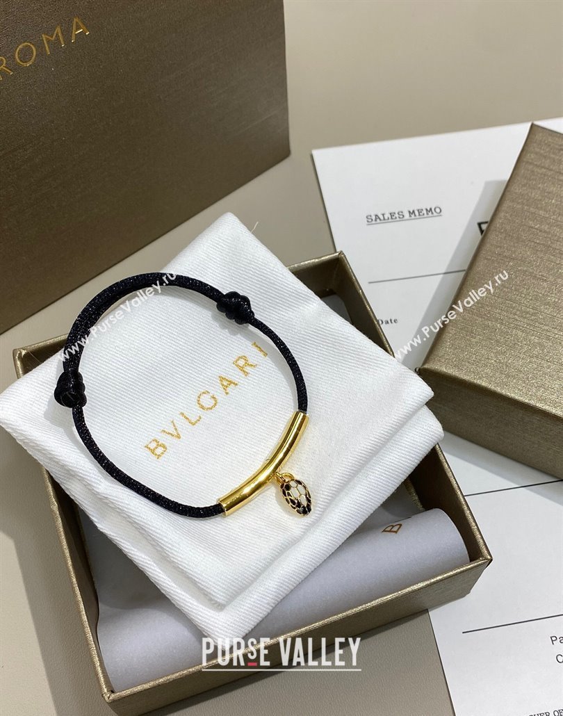 Bvlgari Serpenti Forever Bracelet Black 2025 0319 (YF-250320109)