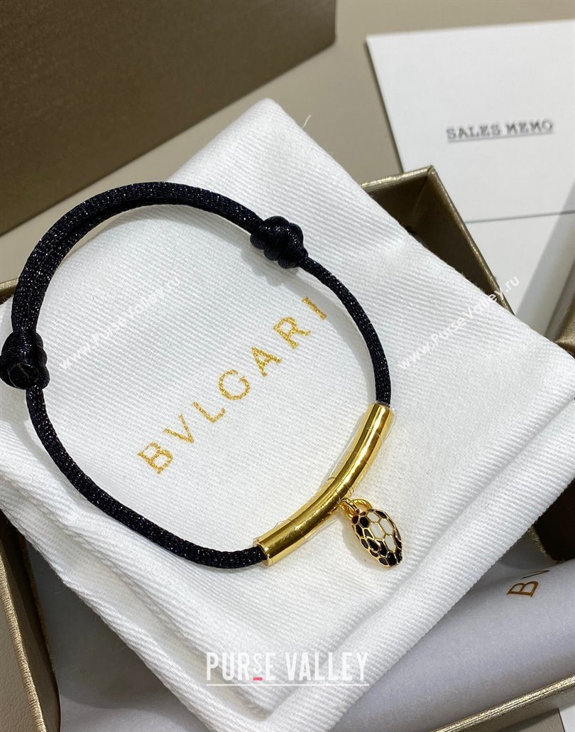 Bvlgari Serpenti Forever Bracelet Black 2025 0319 (YF-250320109)