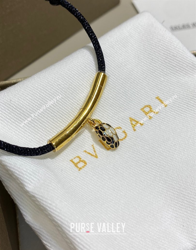 Bvlgari Serpenti Forever Bracelet Black 2025 0319 (YF-250320109)