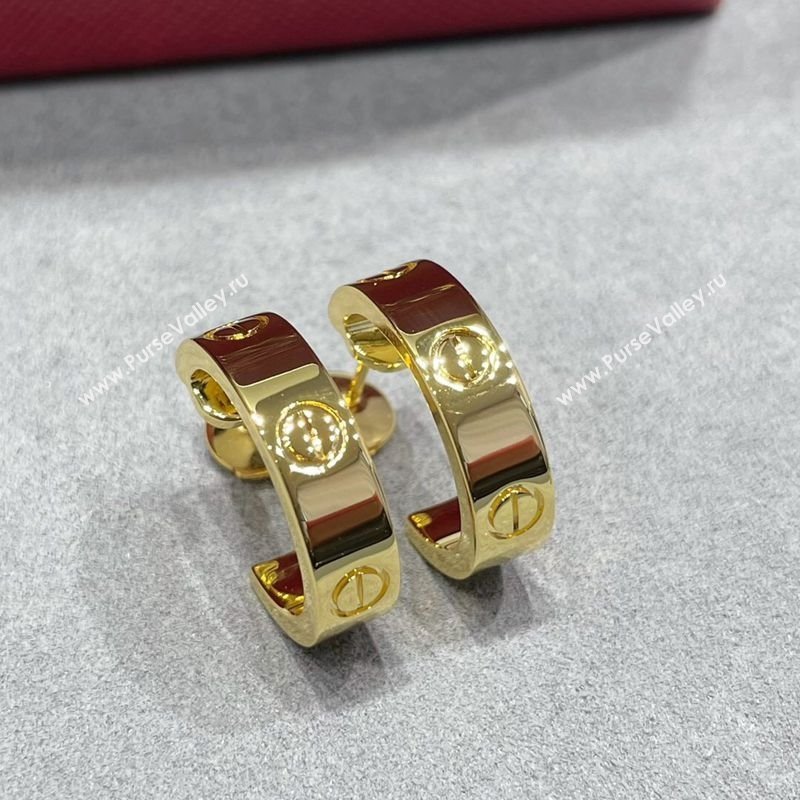 Cartier LOVE Hoop Earrings , Classic Model Rose Gold 2025 0320125 (YF-250320127)
