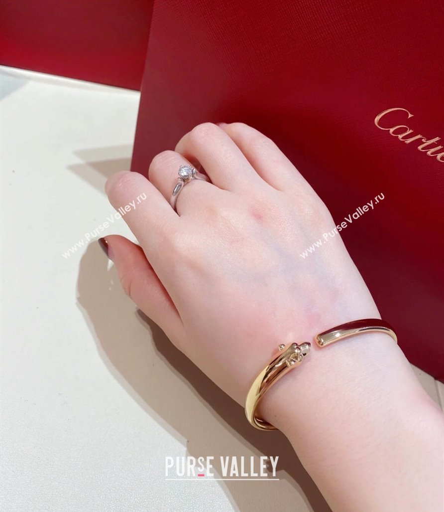 Cartier Panthere de Cartier Bracelet, small model, 18k gold Gold-Tone 2025 0321 (YF-250321019)