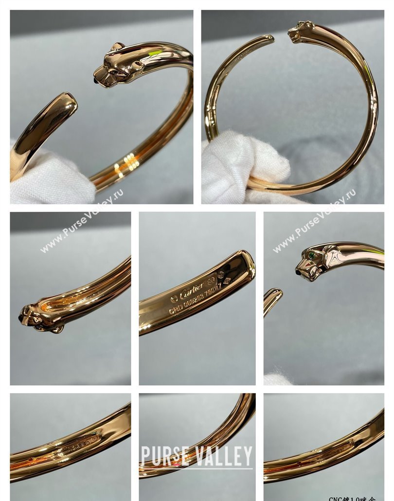 Cartier Panthere de Cartier Bracelet, small model, 18k gold Gold-Tone 2025 0321 (YF-250321019)