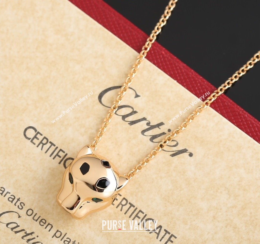 Cartier Panthere de Cartier Pendant Necklace Silver/Gold 2025 0320 (YF-250321055)