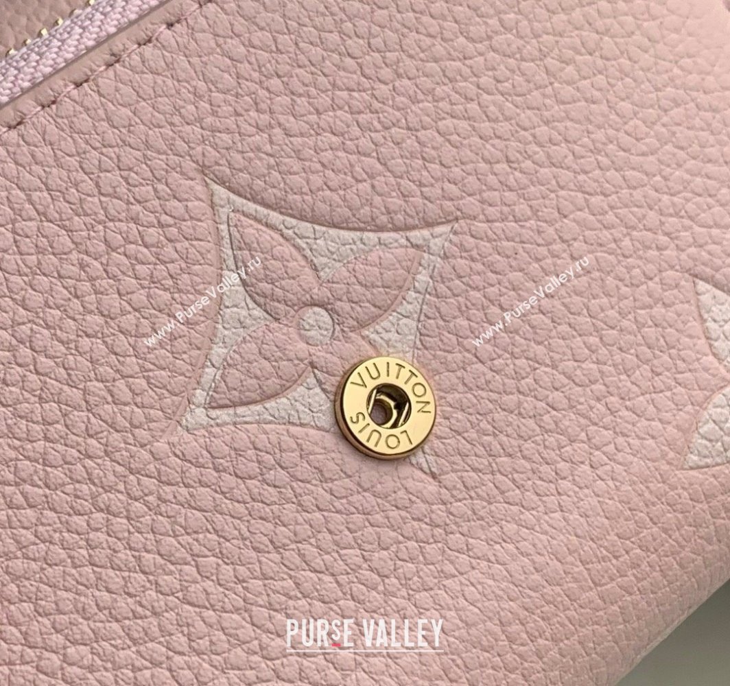 Louis Vuitton Victorine Wallet in Pink Quartz Embossed Grained Cowhide Leather M14229 2025 (K-25032201)